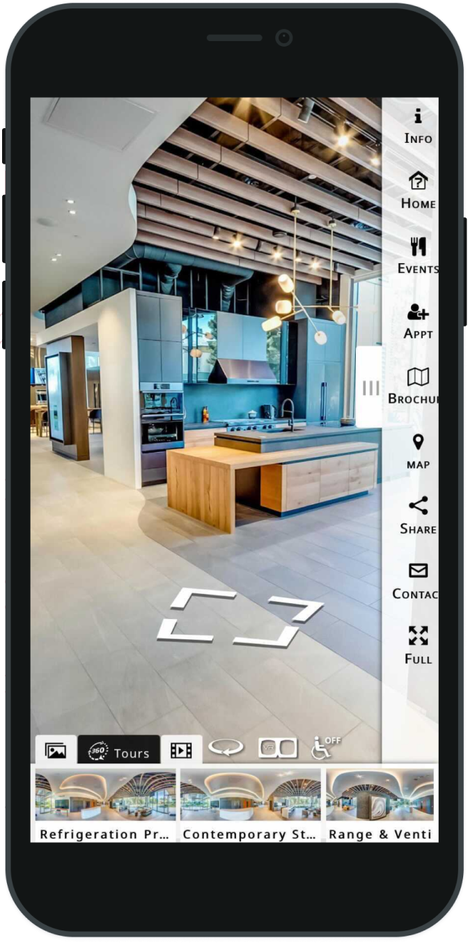 Design Showroom Design Showroom Custom 360° Virtual Tour